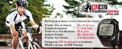 POLAR con el mayor circuito nacional de Triatlón